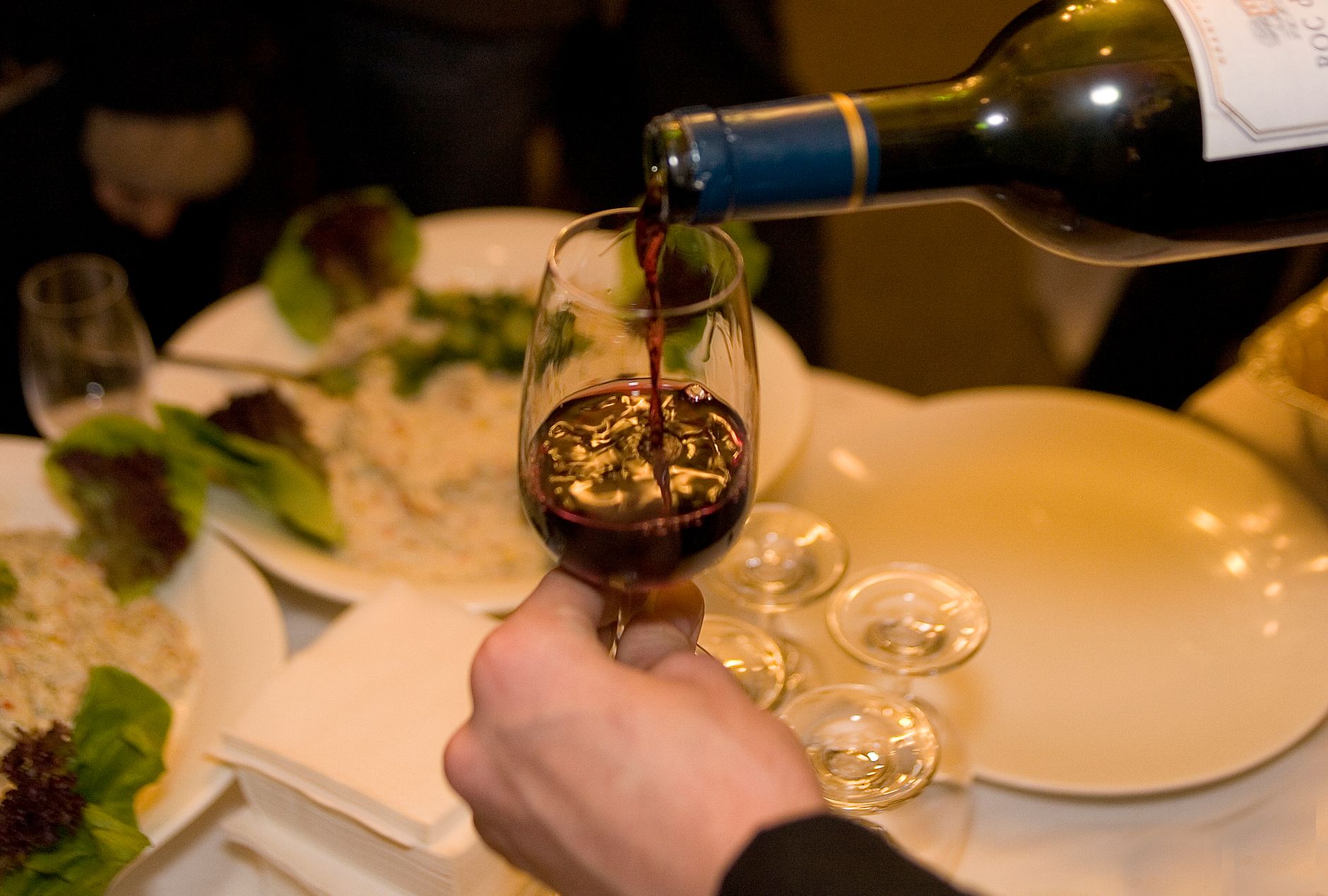 Rotwein des Trentino